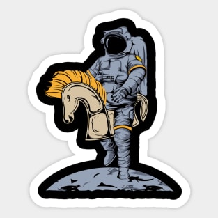 Funny Astronout Sticker